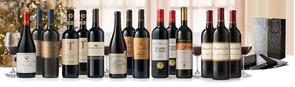 All the Best for Your Holiday Table: SAVE $195 on 15 Luxurious Reds 