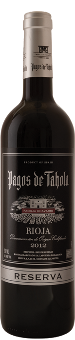 Pagos de Tahola Rioja Reserva 2012