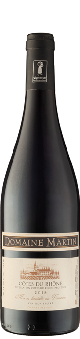 Domaine Martin Côtes du Rhône 2018 Domaine Martin Côtes du Rhône 2018