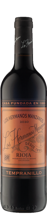 Los Hermanos Manzanos Oak Aged Rioja 2020 Los Hermanos Manzanos Oak Aged Rioja 2020