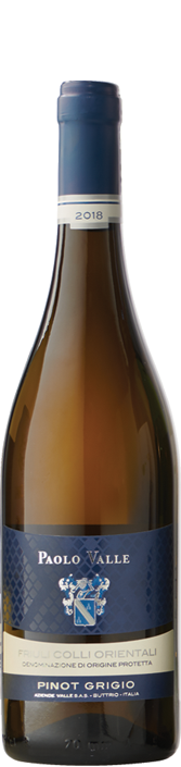 Paolo Valle Pinot Grigio 2018 Paolo Valle Pinot Grigio 2018