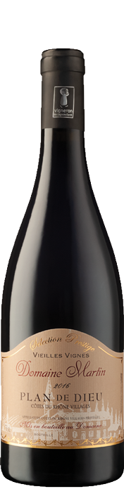 Domaine Martin Plan de Dieu Côtes du Rhône-Villages 2016