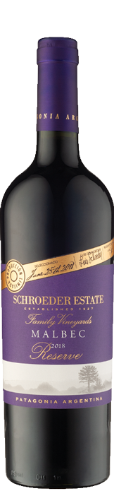 Schroeder Estate Patagonia Malbec Reserve 2018 Schroeder Estate Patagonia Malbec Reserve 2018
