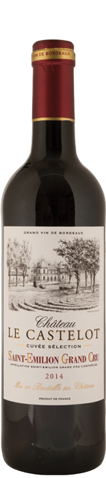 Chateau Le Castelot Cuvée Selection St Emilion Grand Cru 2014