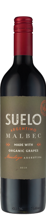 Suelo Organic Grapes Malbec 2018 Suelo Organic Grapes Malbec 2018