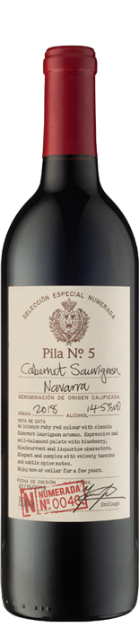 Seleccion Especial Numerada Pila No. 5 Navarra Cabernet Sauvignon No 0046 2018