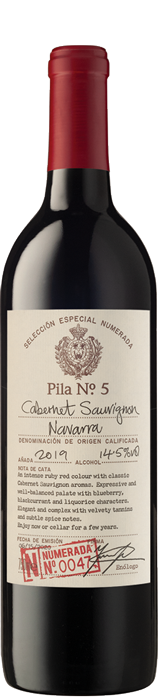 Seleccion Numerada 47 Navarra Cabernet Sauvignon 2019 Seleccion Numerada 47 Navarra Cabernet Sauvignon 2019