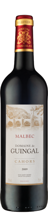 Domaine de Guingal Cahors Malbec 2009 Domaine de Guingal Cahors Malbec 2009