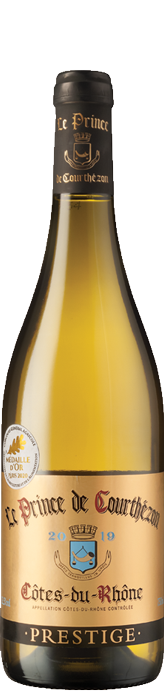 Le Prince de Courthézon Prestige Cotes du Rhône Blanc 2019