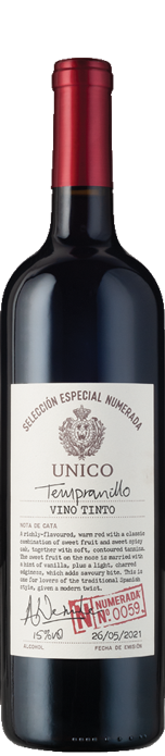 Selección Especial Numerada 59 Tempranillo NV Selección Especial Numerada 59 Tempranillo NV