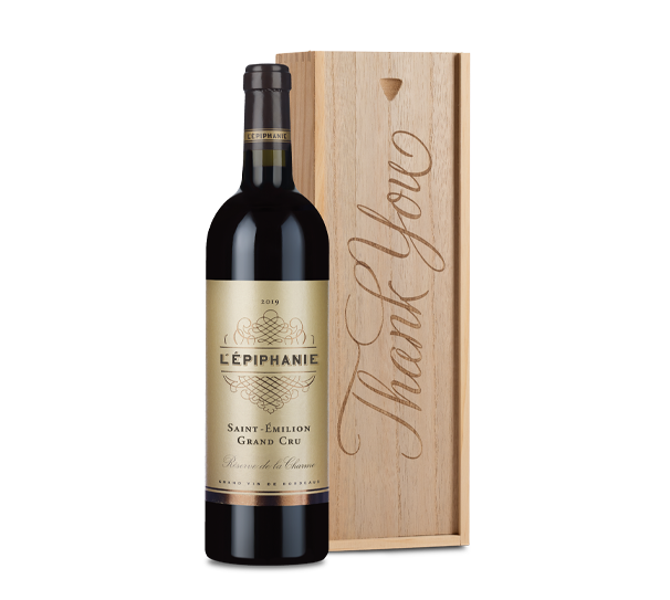 Saint-Émilion Grand Cru in "Thank You" Wood Box
