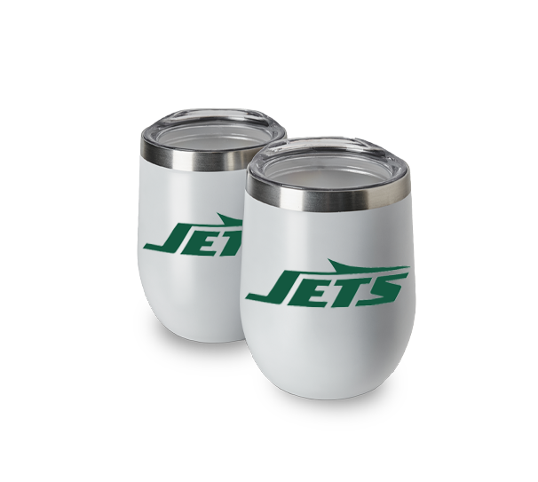 New York Jets Wine Tumblers (Set of 2)