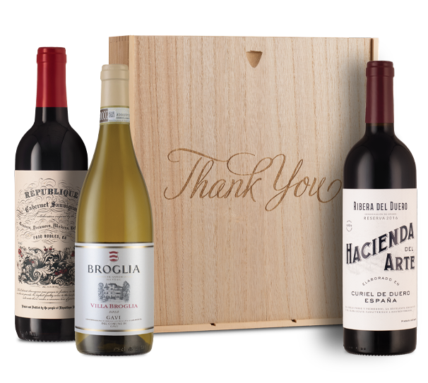 Thank You Premium Mixed Trio in Wood