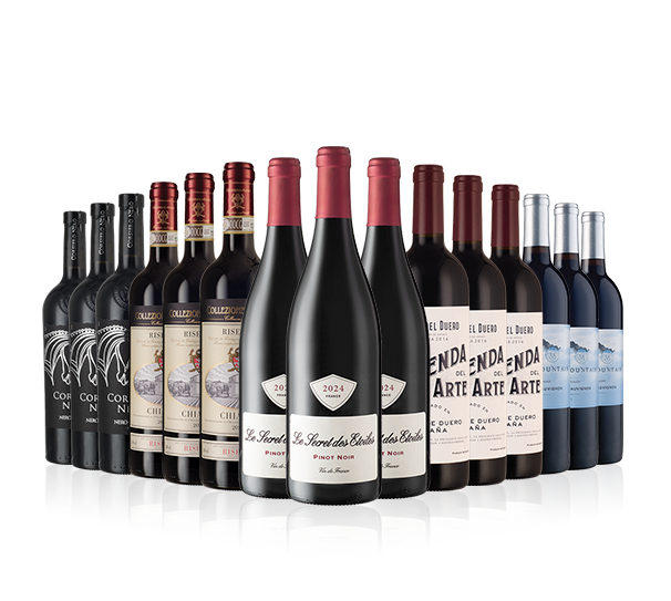 Great-Vintage Reds Dozen + Le Secret Pinot Noir Trio