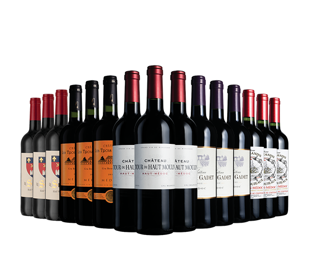 Left Bank Bordeaux + Mature Médoc Trio Left Bank Bordeaux + Mature Médoc Trio
