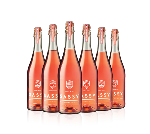 Sassy Rosé Cidre Trio