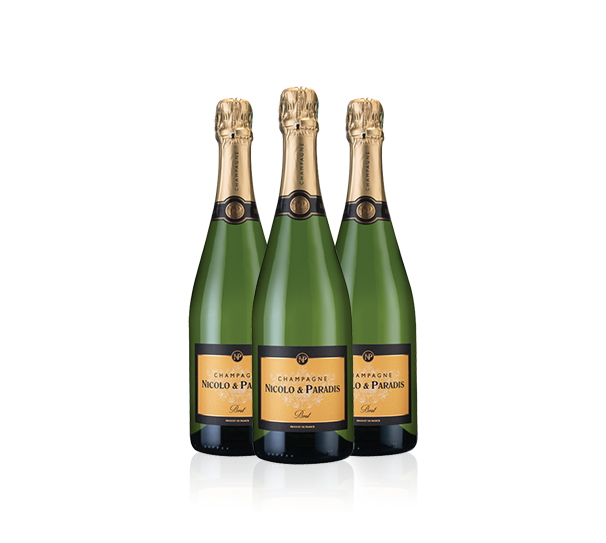 Nicolo & Paradis Champagne Trio