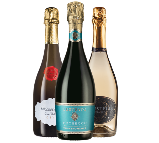 Sparkling Trio Prosecco and Spumante Sparkling Trio Prosecco and Spumante