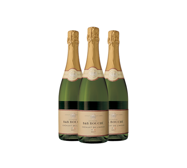 Domaine B&B Bouché Crémant de Limoux Trio Domaine B&B Bouché Crémant de Limoux Trio