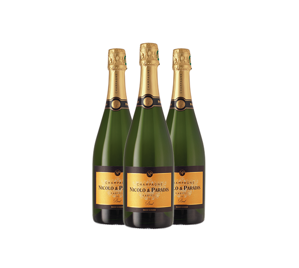 Champagne Nicolo & Paradis Brut Trio Champagne Nicolo & Paradis Brut Trio