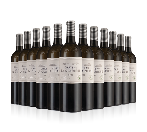 Chateau La Clariere Blanc 2023 (12 bottles) (LW club)