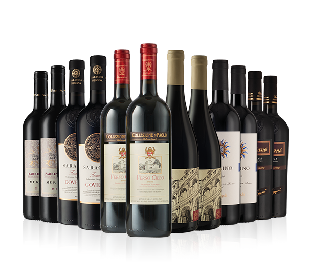 90+ Point Tuscan Reds Dozen