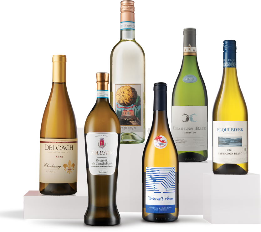 Best-Selling Whites Six in Gift Box