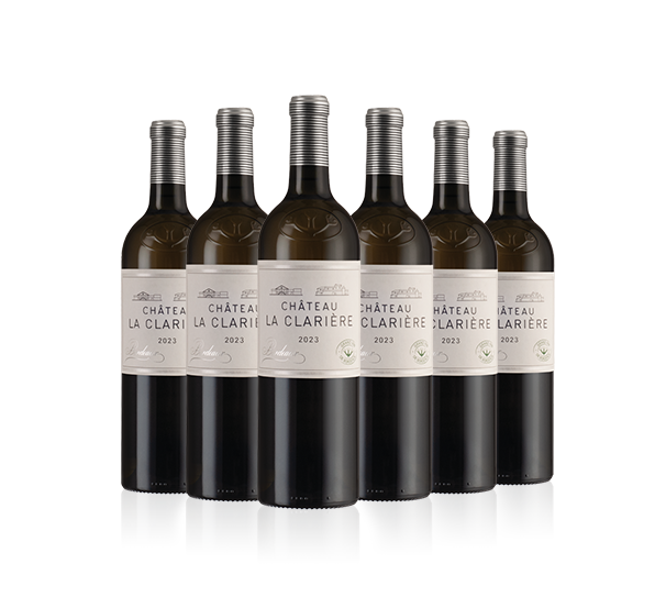 Chateau La Clariere Blanc 2023 (6 bottles) (LW club)