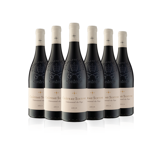Château Sixtine Châteauneuf Vertical Collection