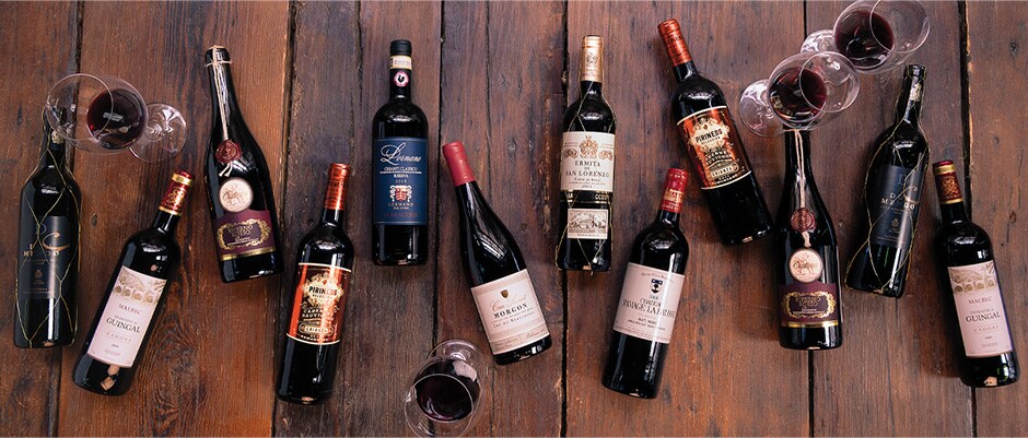 luxury red wines