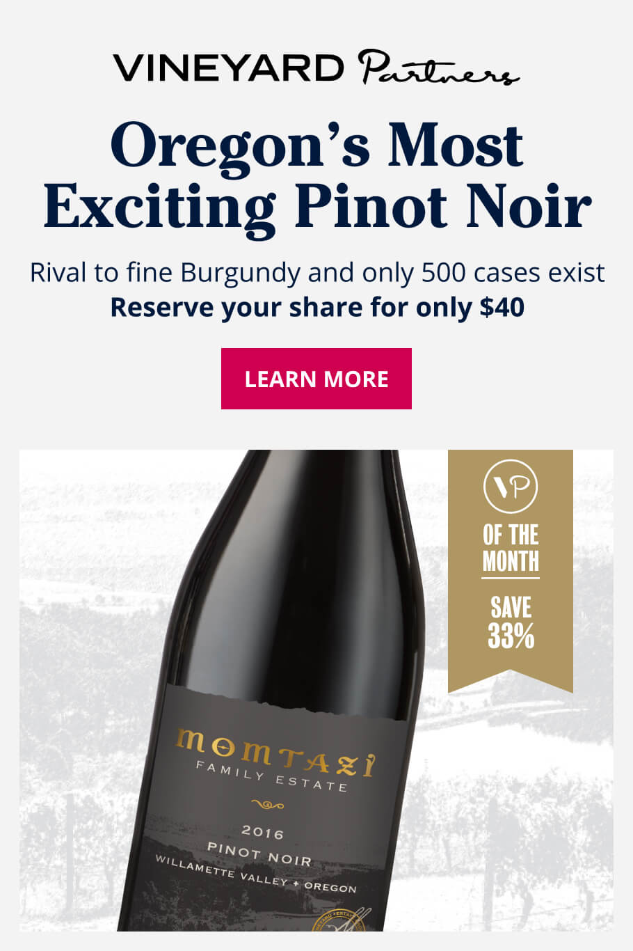 Fine oregon Pinot Noir