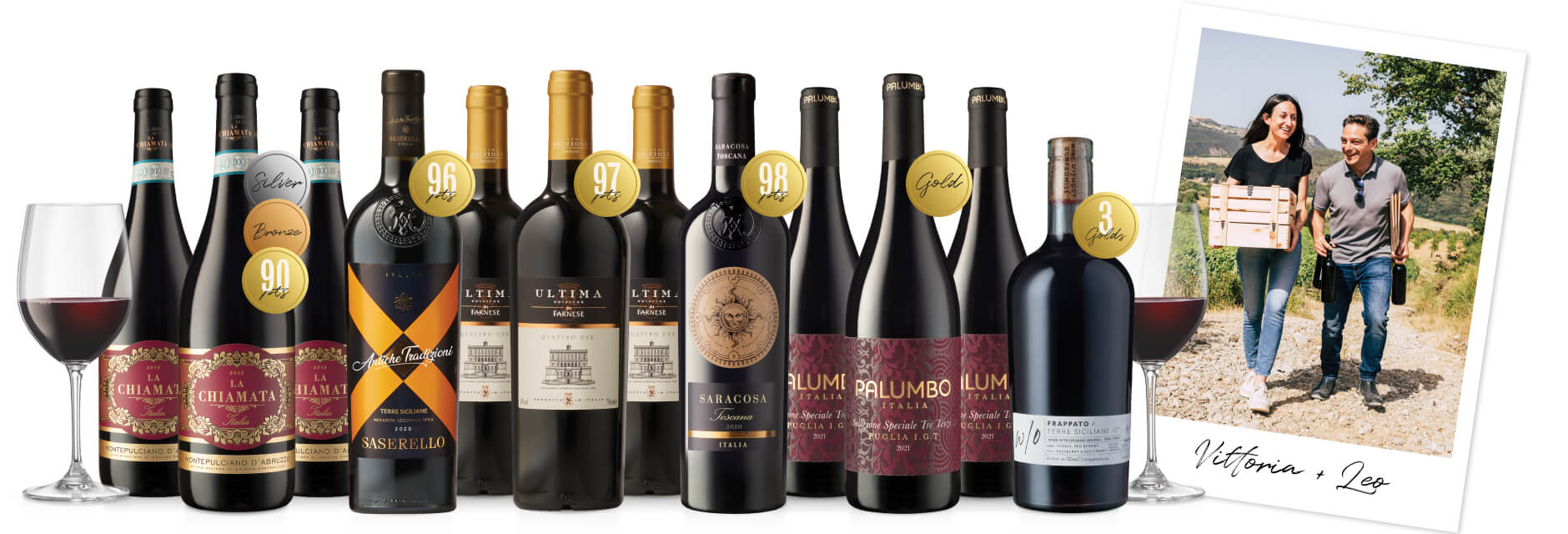 award-winning red wines from Italy