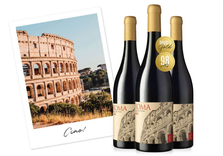 trophy-winning red wine from Italy