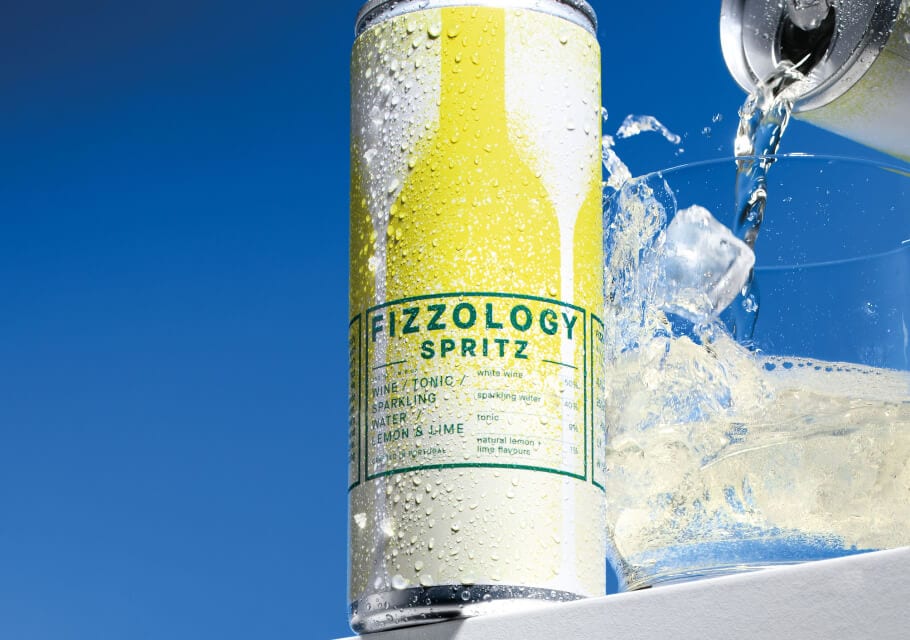 white wine spritzer cans