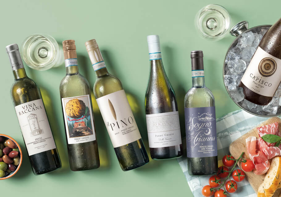 Italian Pinot Grigio on sale