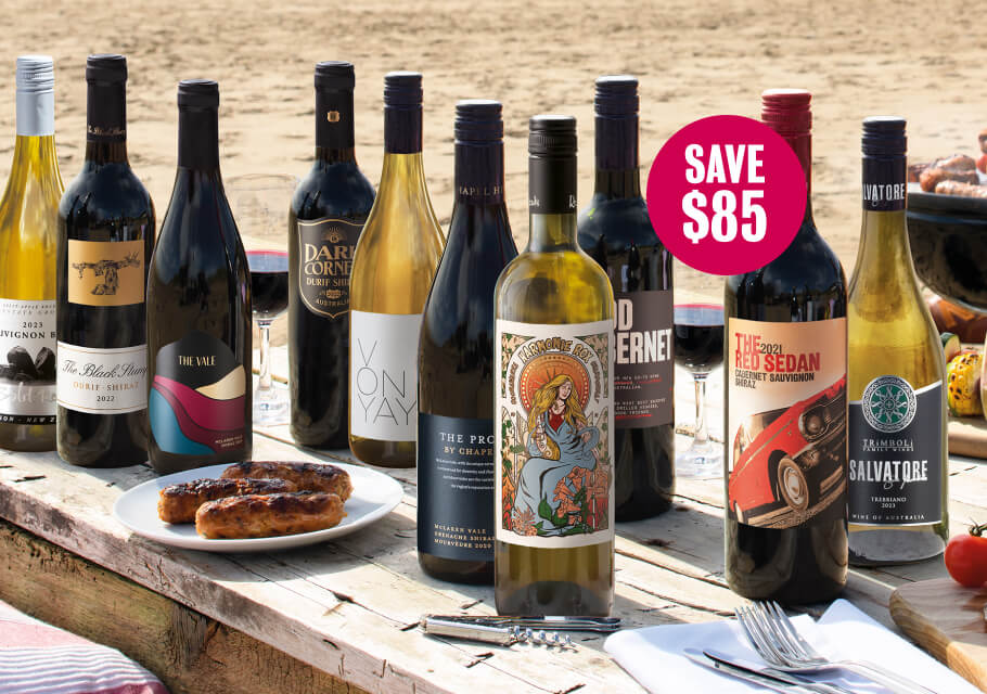 Australian red wines and white wines