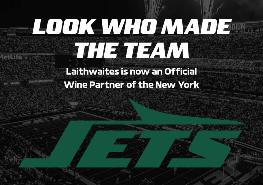 Official wine partner of the New York Jets