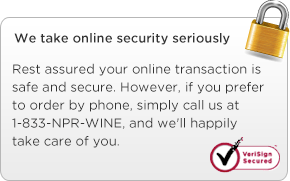 We take online security seriously